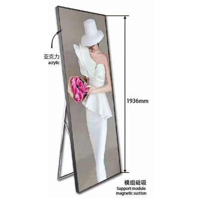 Buiten Smart LED Poster Display Aluminium 960*1920 96x96 pixels