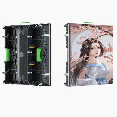Aluminium 3840hz Buitenscherm Verhuur P2.976 500*500 Panel Hard Link Front Fixing Curve LED Screen