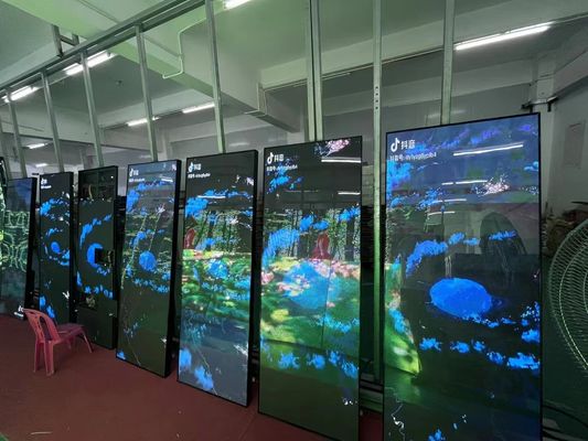 Aluminium, ijzer en staal LED-poster scherm 960*1920 LED scherm P2.5 Indoor 3840hz IP56