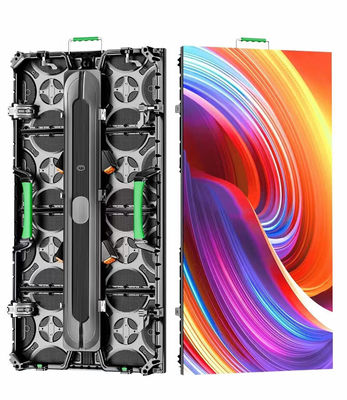 P3.91 Buiten 500*1000 LED-scherm Curve Linking Curve Lock Magnetisch Front Onderhoud 3840Hz 220v 110v