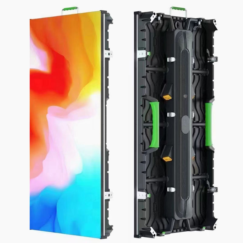 Scherm Indoor 500*1000 P3.91 LED Scherm 3840Hz Curve Link Front Magnetic Maintenance Curve Lock